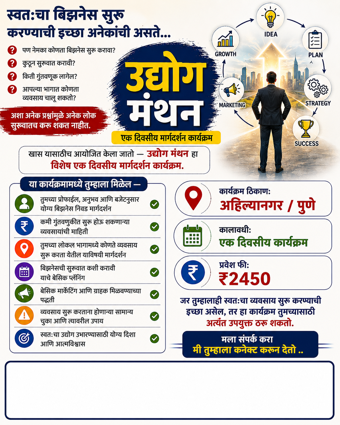 बिझनेस सुरू करायची इच्छा आहे पण confuse आहात का ?