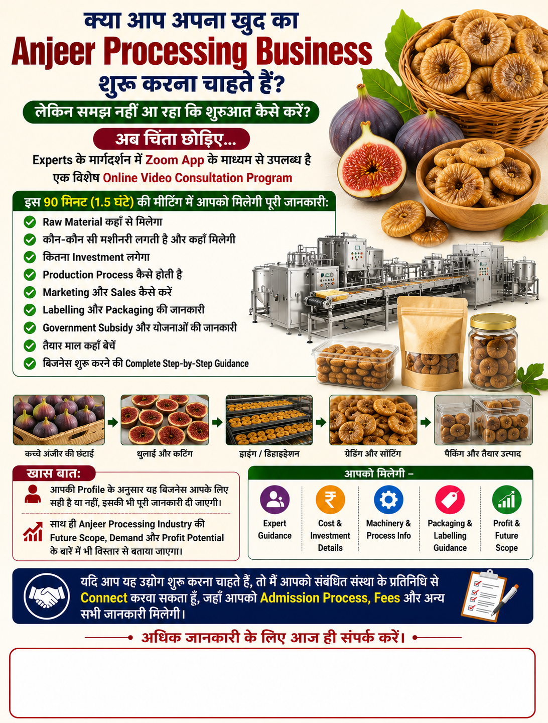 Anjeer Processing Business