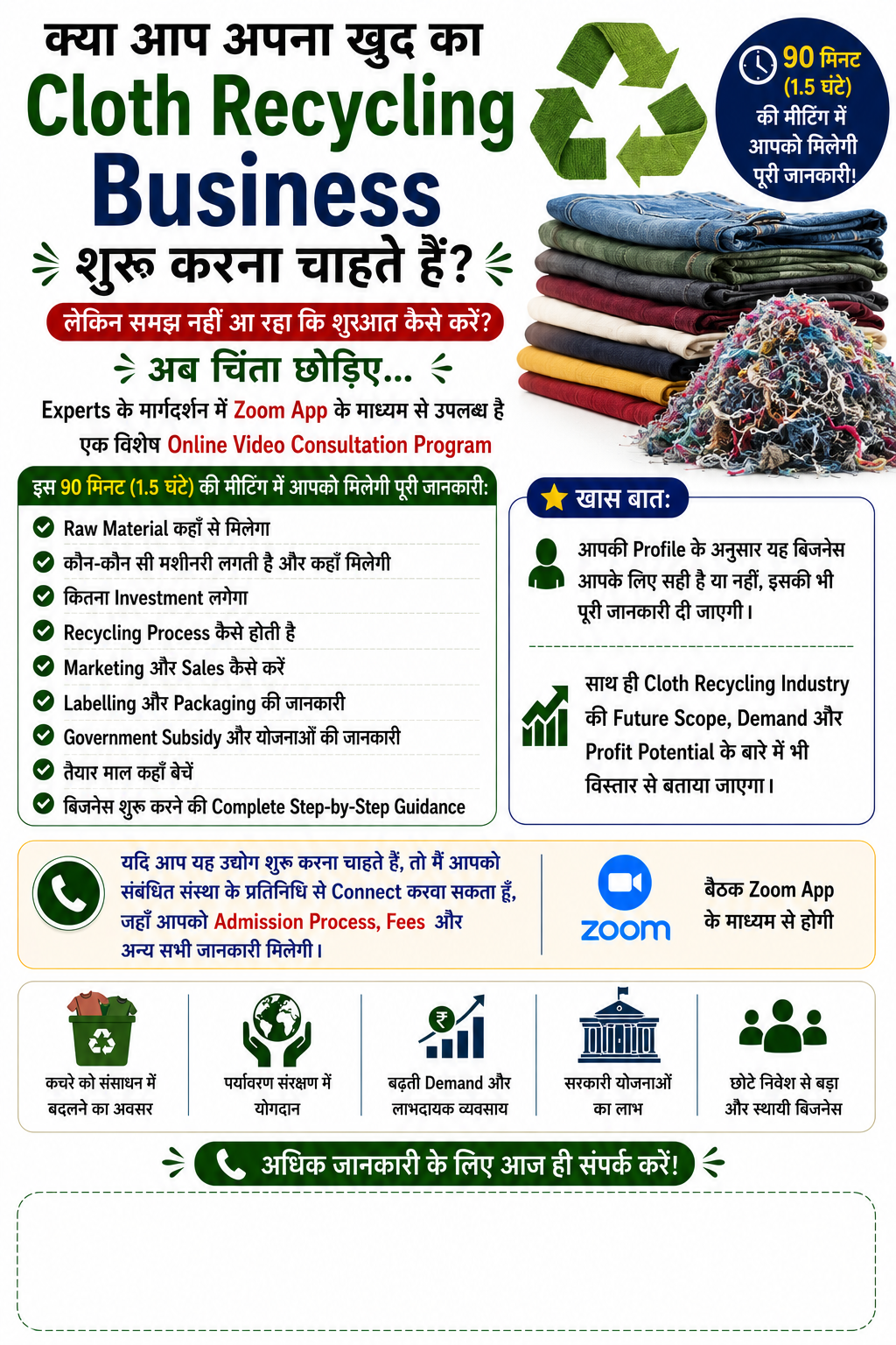 Cloth Recycling Business