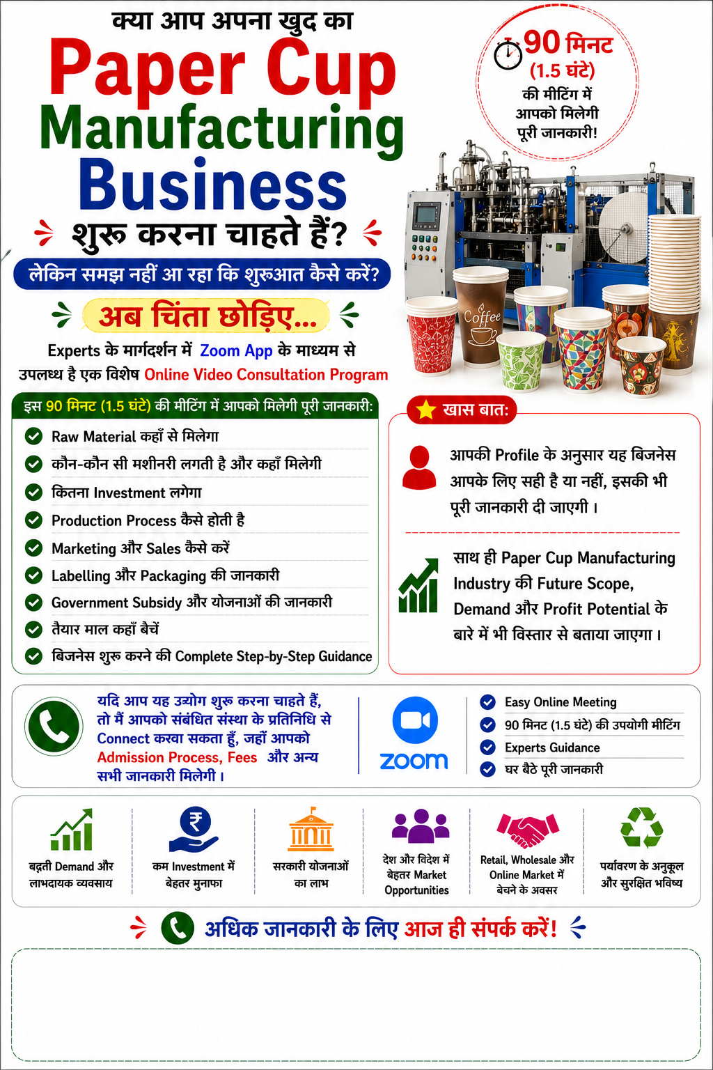 Paper Cup Manufacturing Business