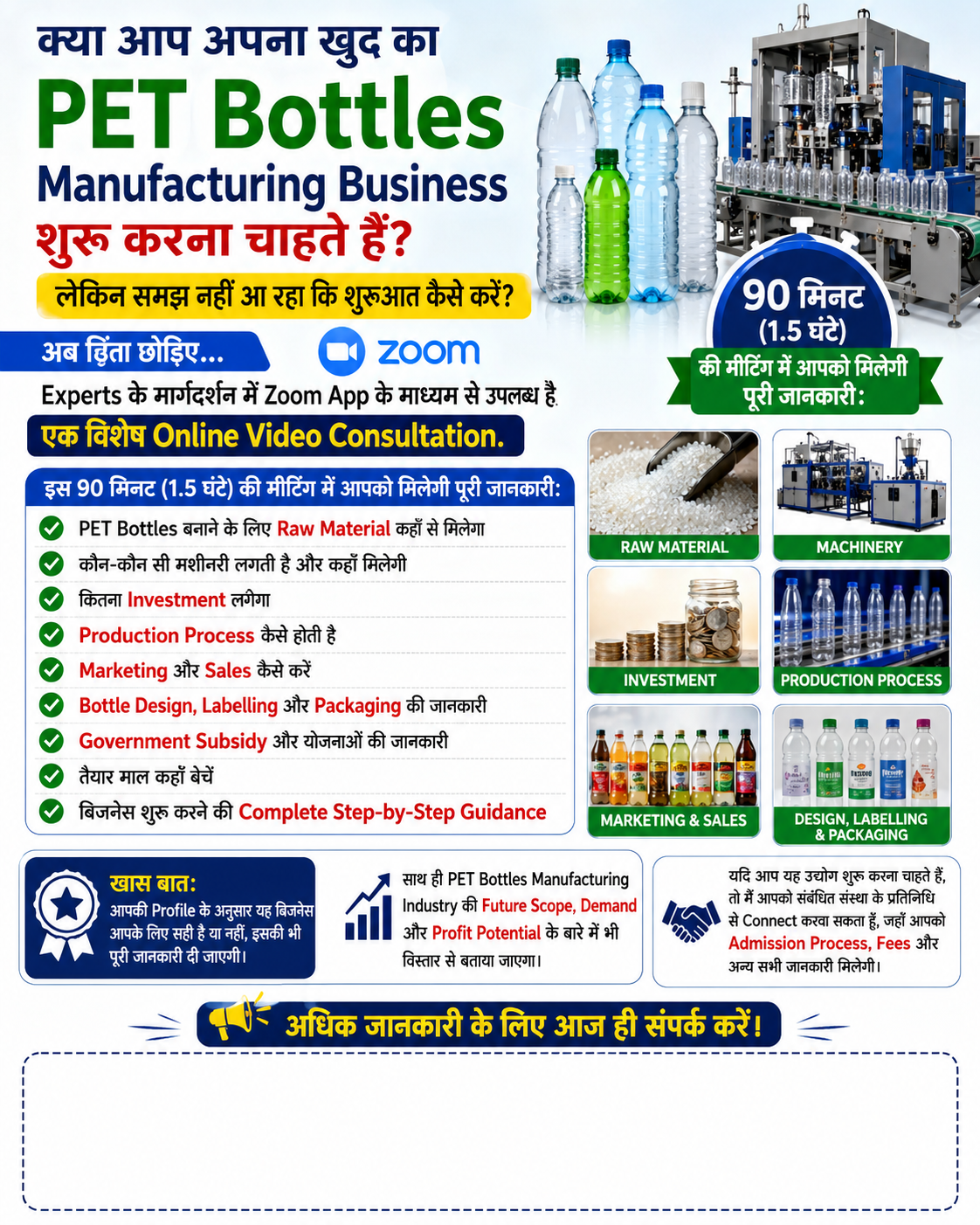 PET Bottles Manufacturing Business