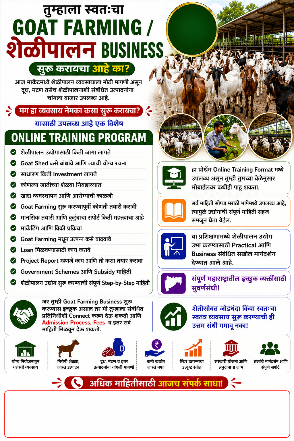 Goat Farming / शेळीपालन Business