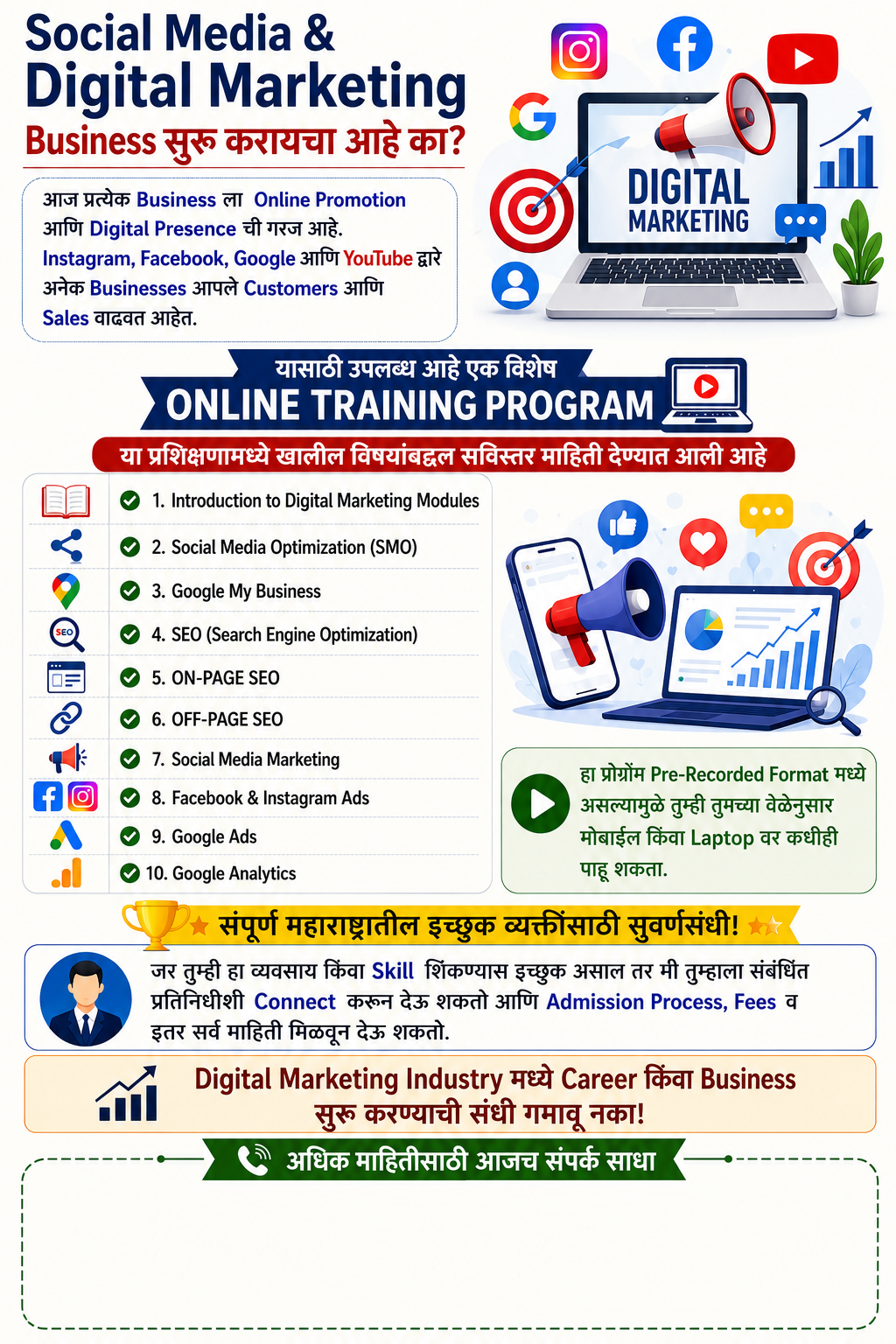 Social Media & Digital Marketing Business