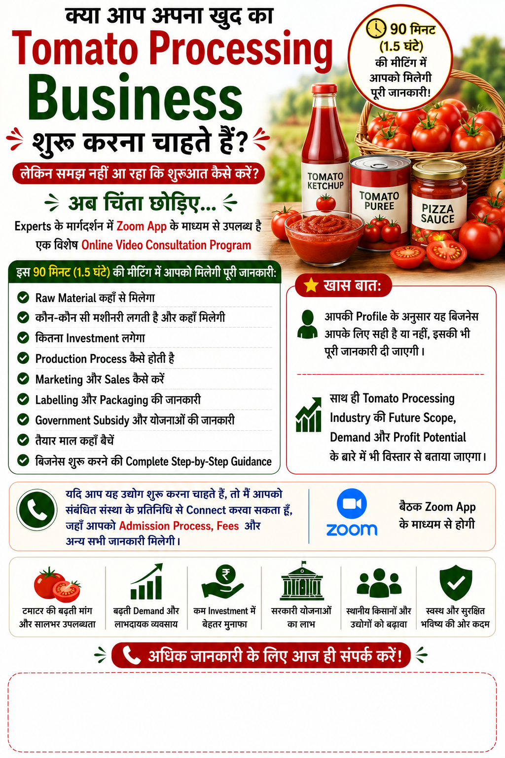 Tomato Processing Business